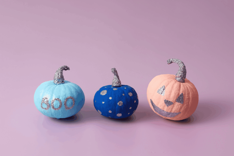 Over 20 Pumpkin Painting Ideas to Match Your Pastel Halloween Aesthetic Vibe
